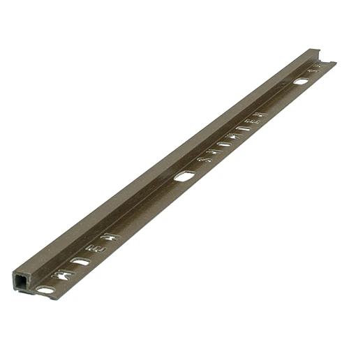 كورنر بيت بلاستيك سنودين مربع 12 ملم بني